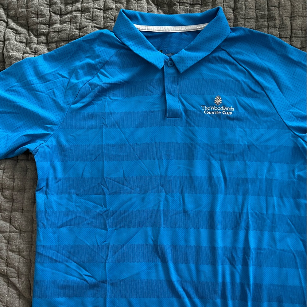 Men’s woodlands country club Nike polo
